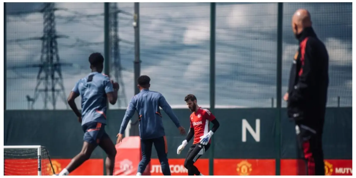 Erik Ten Hag and the rest of the United squad are in Spain for their intense training camp.