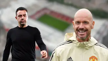 Erik ten Hag and Xavi Hernández