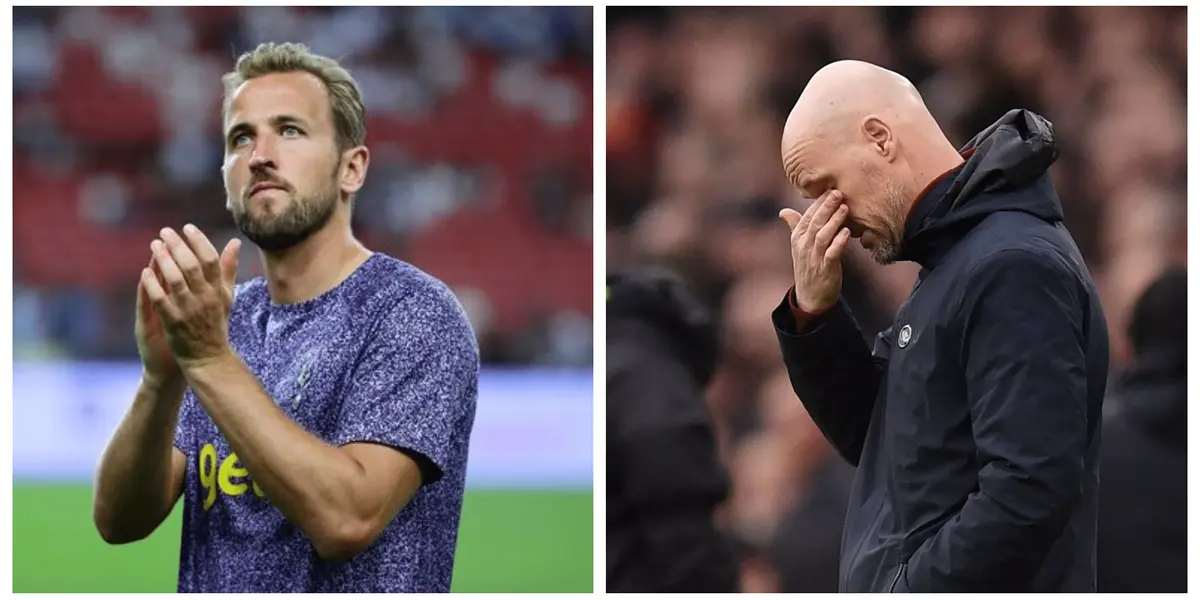 Erik ten Hag does not want to give up just like that an sends a last message to Harry Kane.