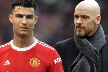 Erik ten Hag has not had a good relationship with Cristiano Ronaldo