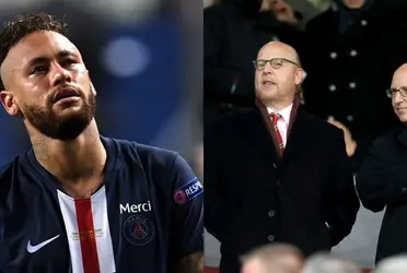 Fans were hoping to see Neymar playing at Old Trafford