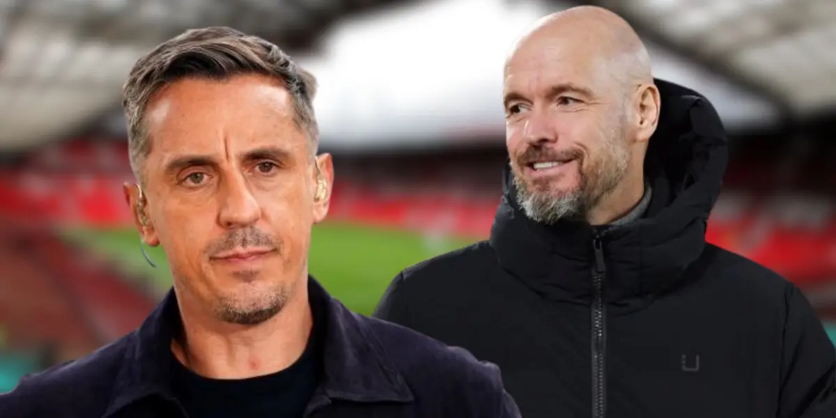 Gary Neville and Erik ten Hag