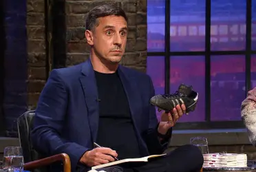 Gary Neville unleashes madness when he is praised for appearing on television.