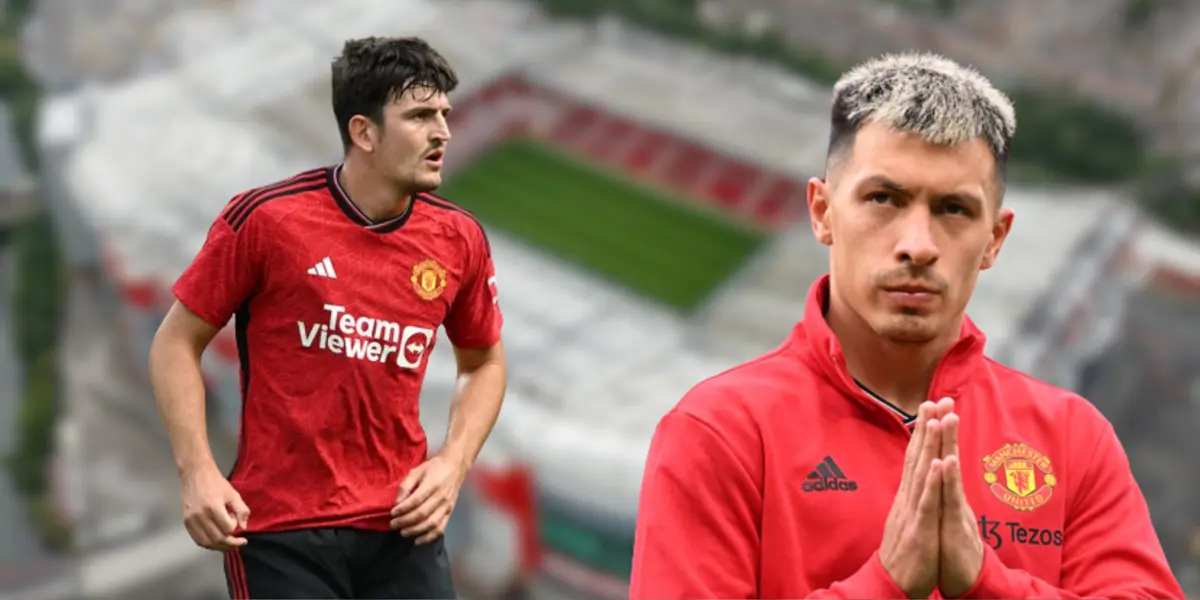 Harry Maguire and Lisandro Martinez