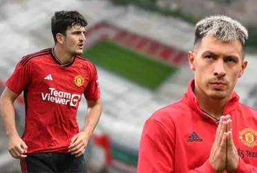 Harry Maguire and Lisandro Martinez