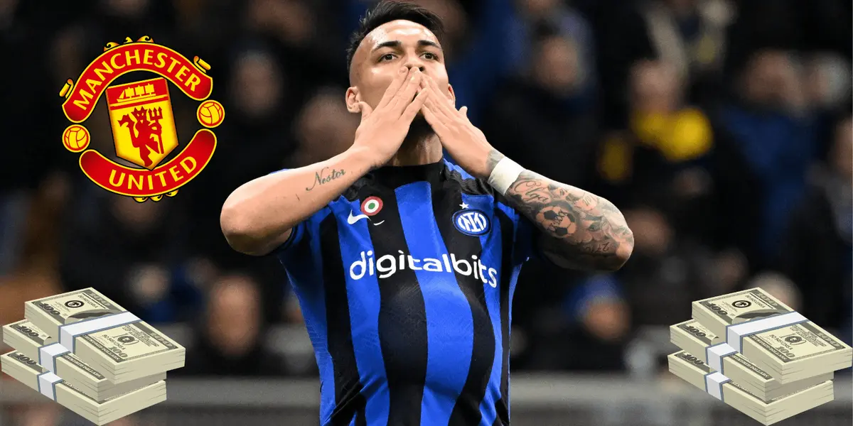 Lautaro Martinez continues to be the number one option to be the next striker for Manchester United, but he will take a big upgrade in his salary.