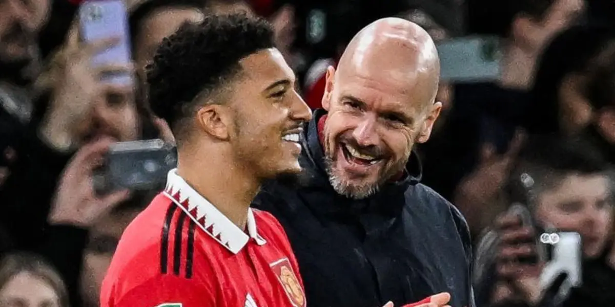 Man United witnessed the return of their favorite player Jadon Sancho and they reacted this way.