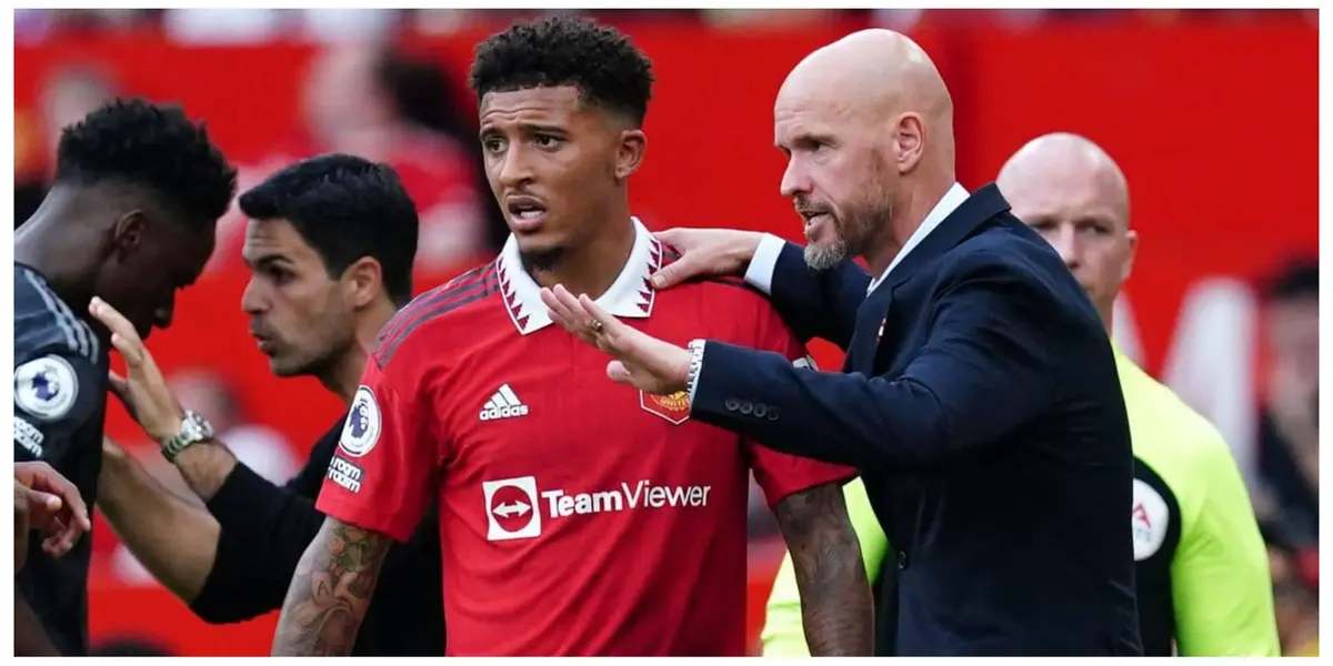 Manchester United manager Erik Ten Hag has no idea how long it will take Jadon but he will wait.