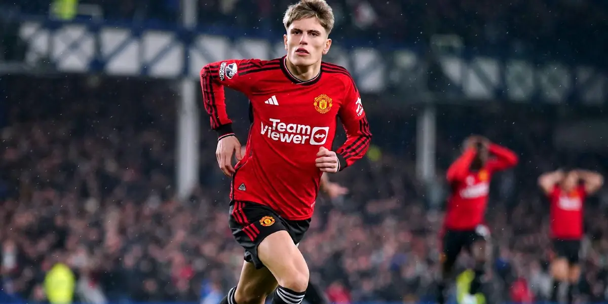 Manchester United still have the hope to get some points out of the game against Aston Villa with this Alejandro Garnacho goal.