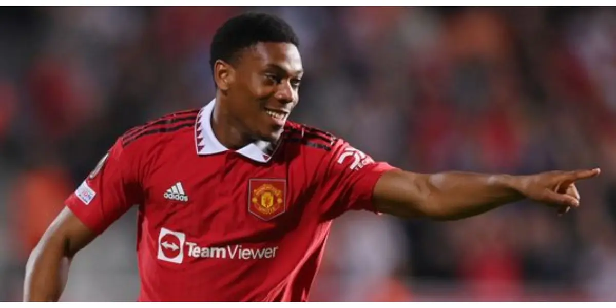 Manchester United won 3-0 on the night but the fans were not happy with Anthony Martial.