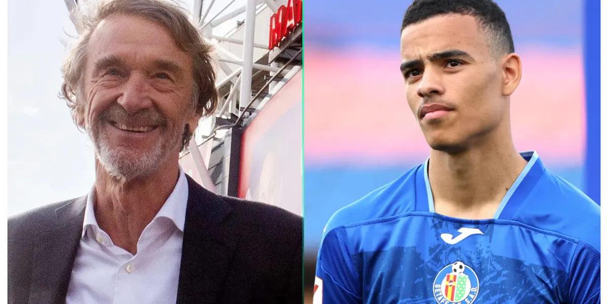 Mason Greenwood and Sir Jim Ratcliffe