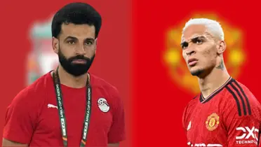 Mohamed Salah and Antony