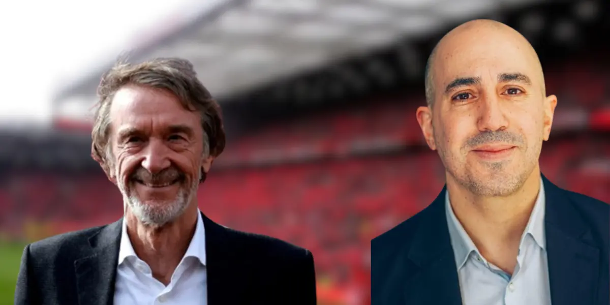 Omar Berrada and Sir Jim Ratcliffe