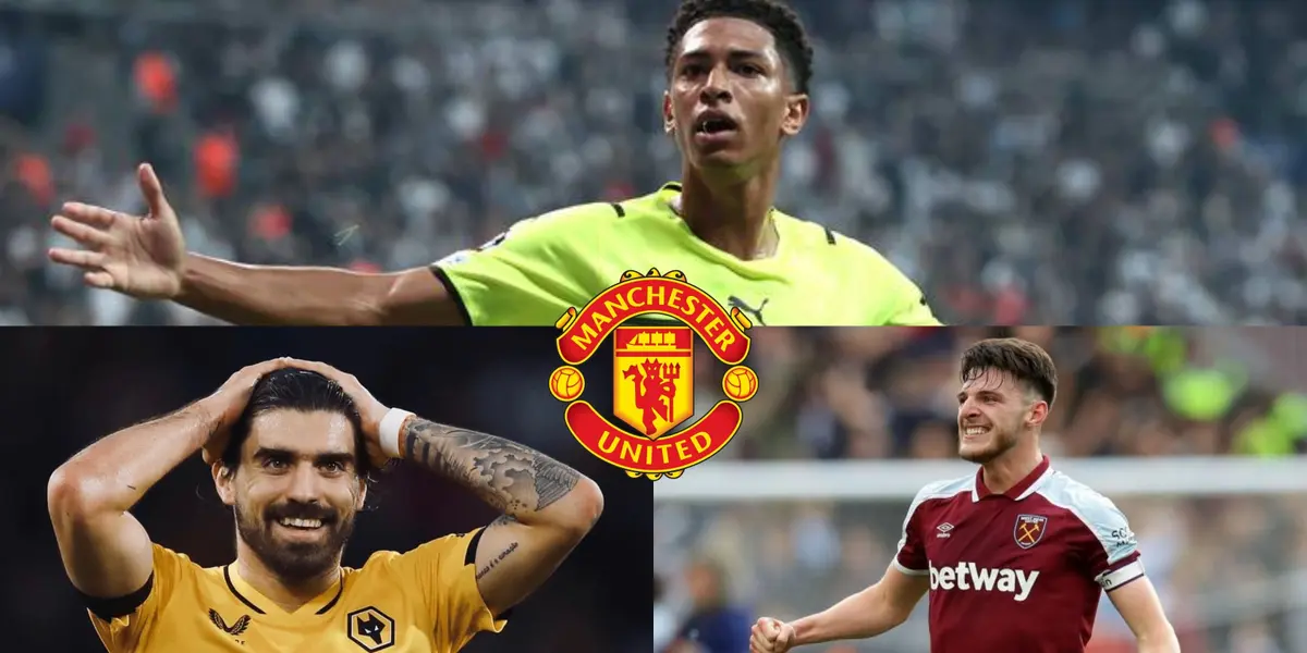 Renato Sanches, Rúben Neves, Declan Rice and Jude Bellingham are being considered by Manchester United