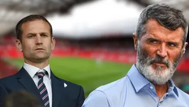 Roy Keane and Dan Ashworth