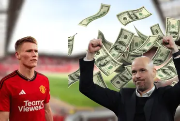 Scott McTominay could be looking to leave Manchester United but only for 45 million euros.