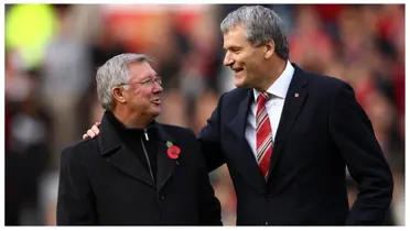 Sir Alex Feguson and David Gill