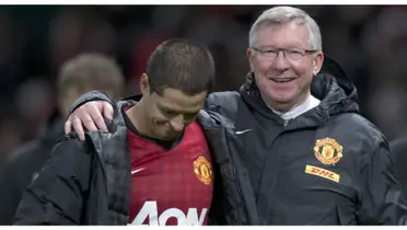 Sir Alex Ferguson and Chicharito