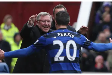 Sir Alex Ferguson and Robin van Persie