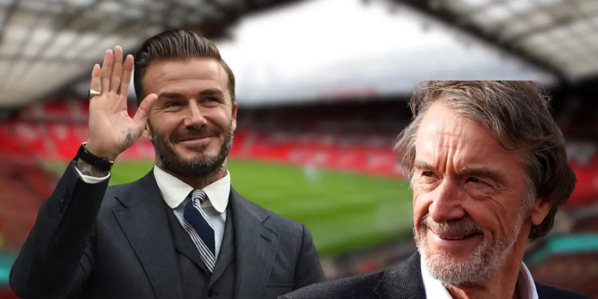 Sir Jim Ratcliffe and David Beckham