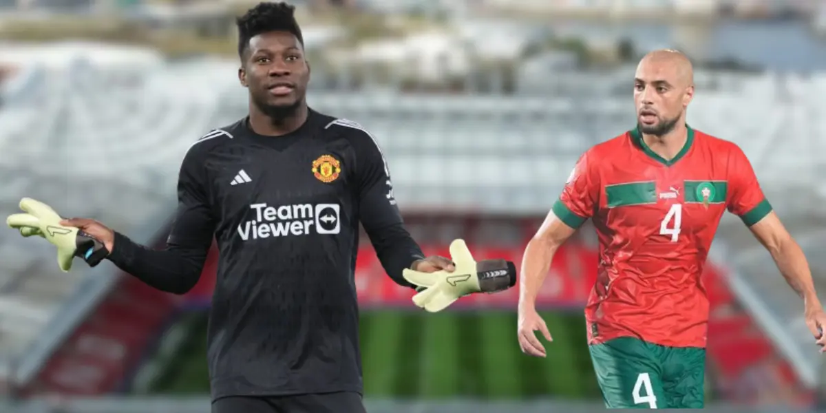 Sofyan Amrabat and André Onana