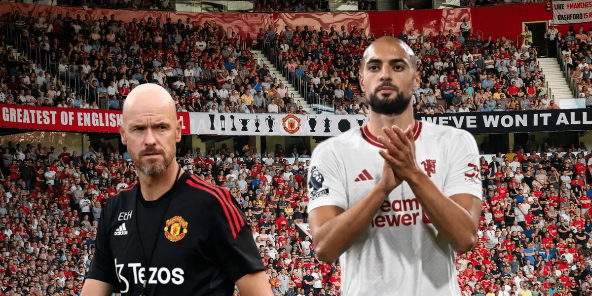 Sofyan Amrabat might be set to make his Manchester United debut in the starting lineup.