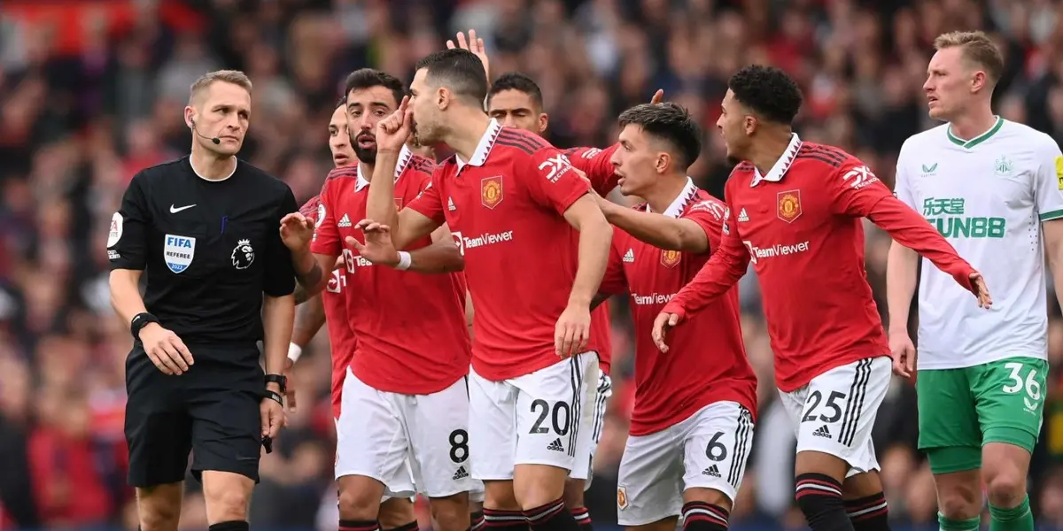 The Red Devils have had alleged refereeing problems with the English Football Association.