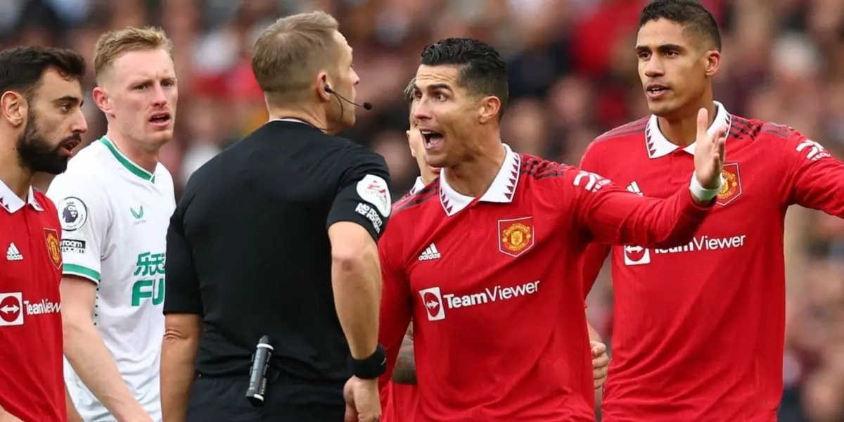 The Red Devils have had refereeing situations go against them in some games this season