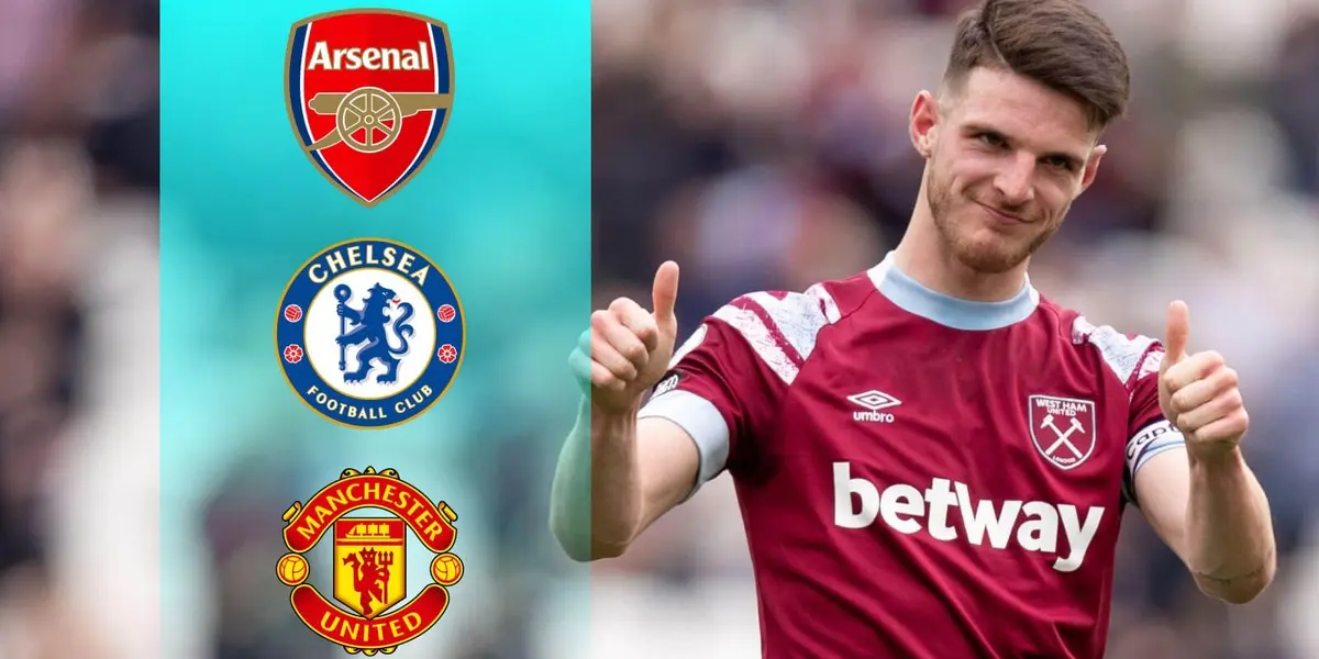 They are the teams more interested in signing Declan Rice and they could enter into a battle in order to sign the player.