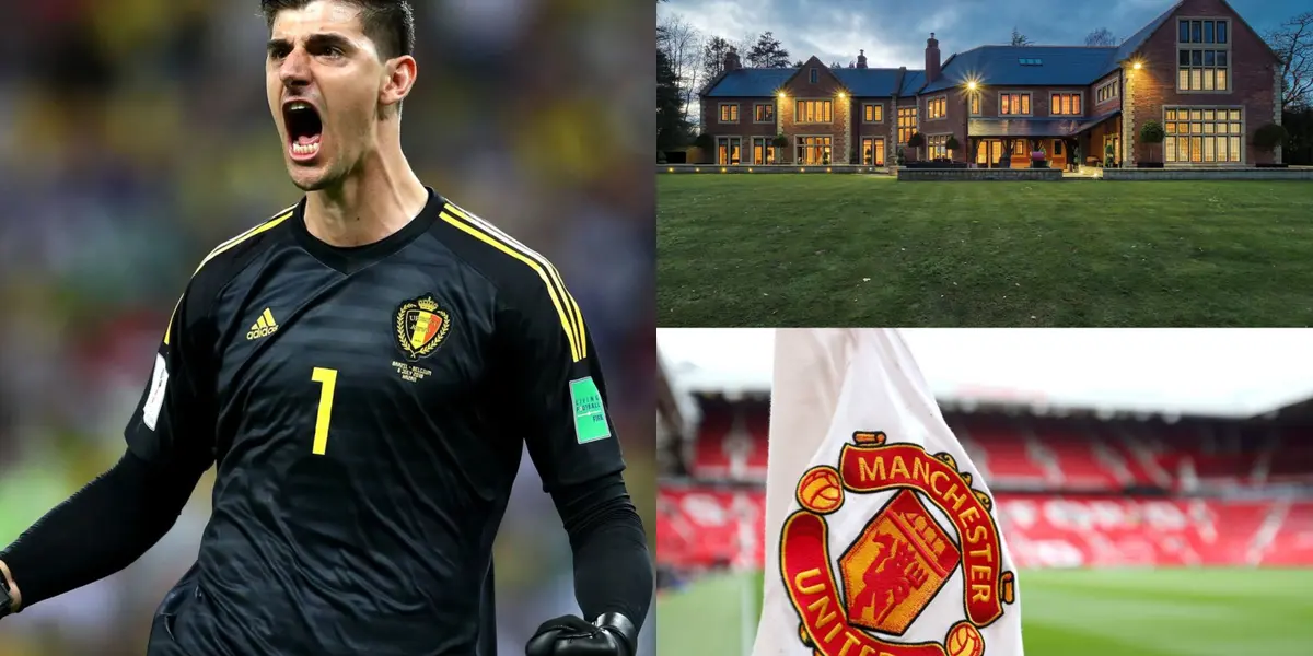 Thibaut Courtois has been linked with a possible move to Old Trafford