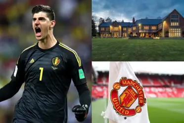 Thibaut Courtois has been linked with a possible move to Old Trafford