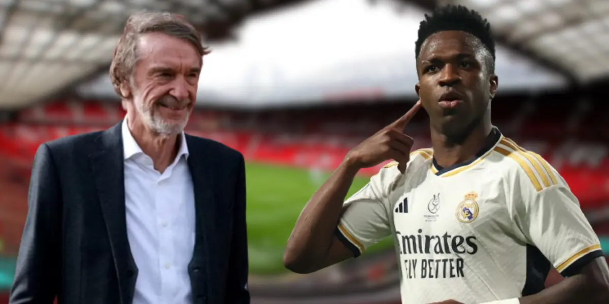 Vinicius Jr and Sir Jim Ratcliffe