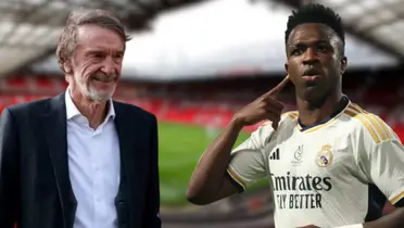 Vinicius Jr and Sir Jim Ratcliffe